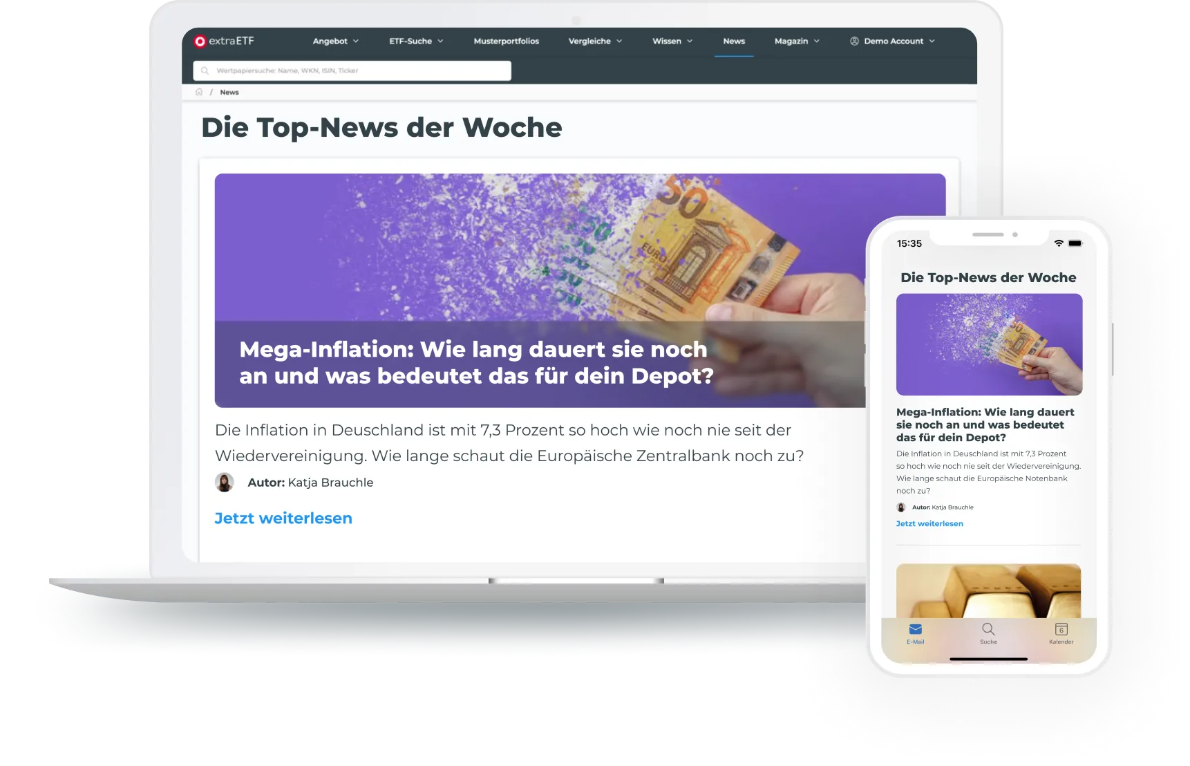 Top-News für deine Geldanlage Top-News aus der extraETF Redaktion